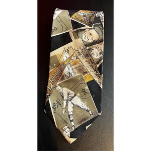 Guess Brooklyn baseball tie